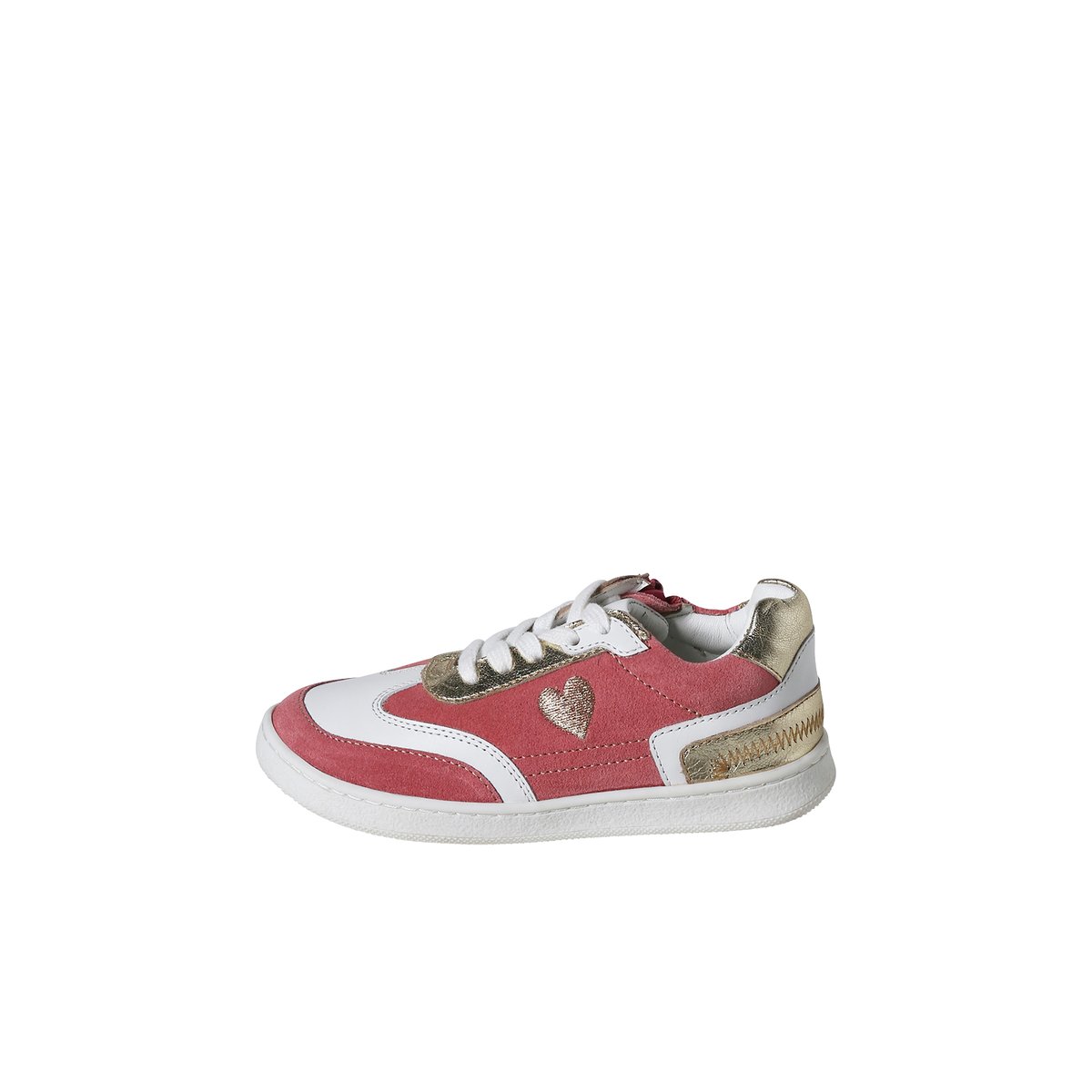 Baskets en cuir collection maternelle lot rose, VERTBAUDET