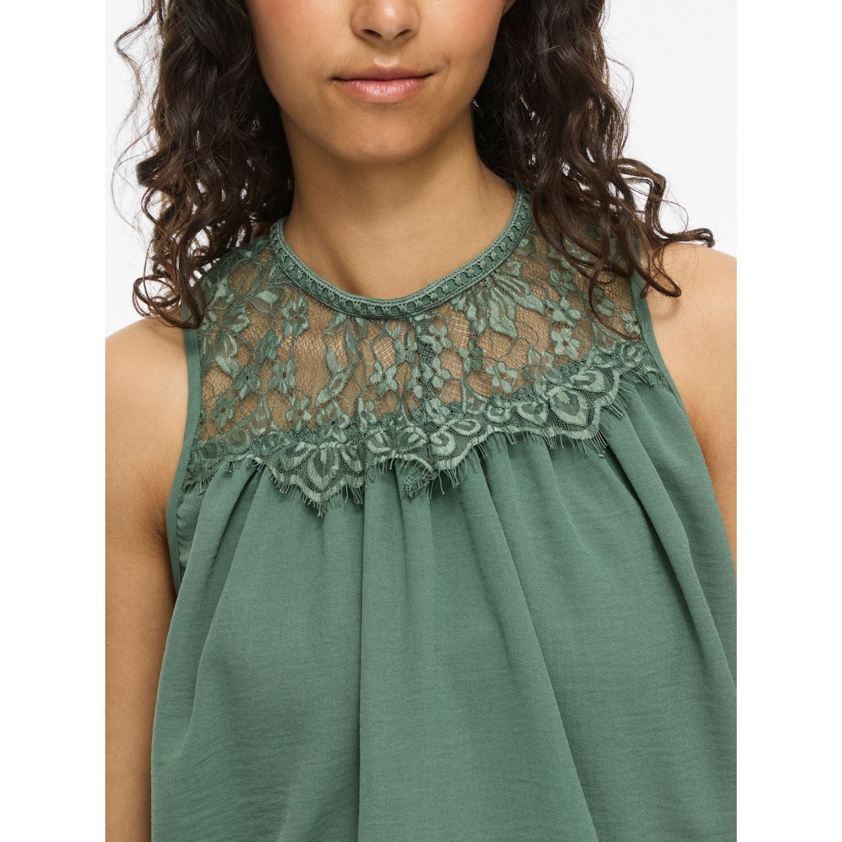 Top Sans Manches vert - laurel wreath1, VILA