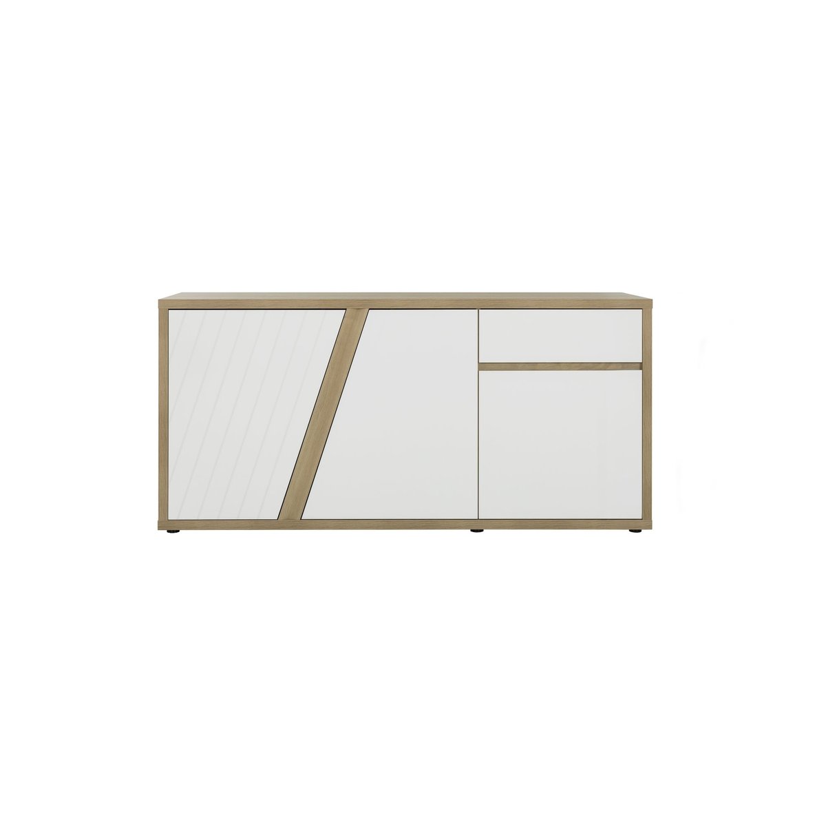 Buffet 3 portes EPURA beige, GAMI