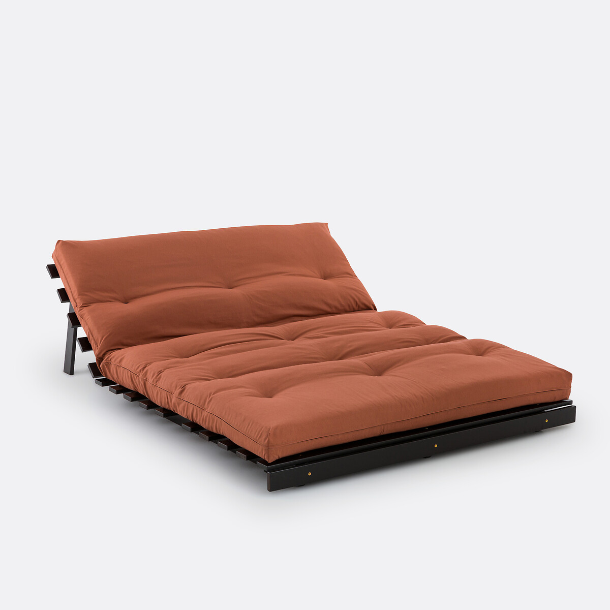 Divano futon, 4 posizioni Thaï legno scuro wengé, LA REDOUTE INTERIEURS