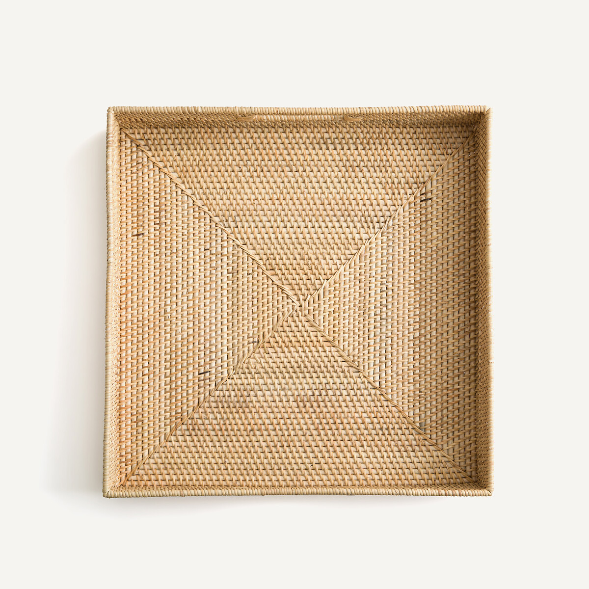 Tablett Rabia, Rattan natur, AM.PM