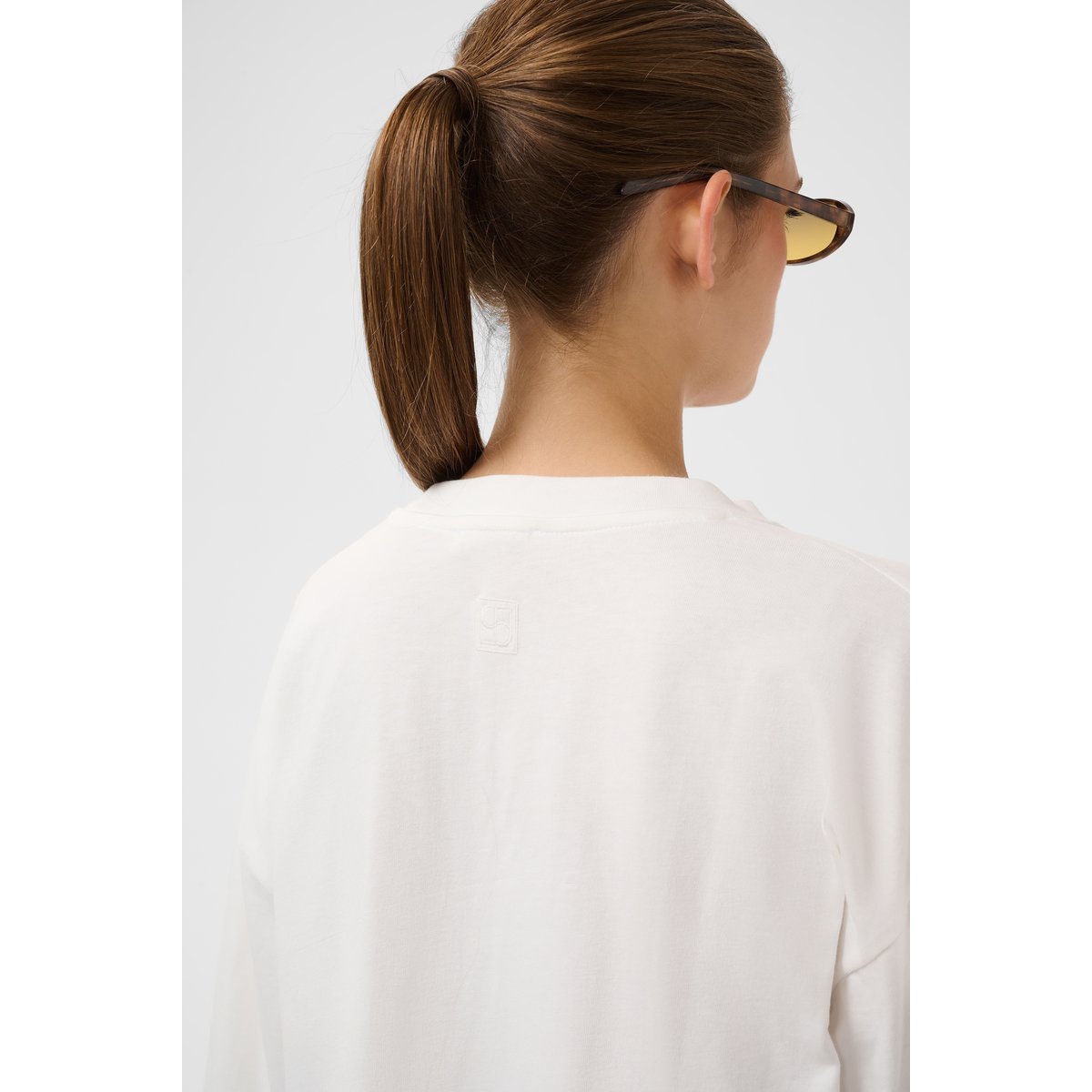 T-shirt blanc broken white, SOAKED IN LUXURY