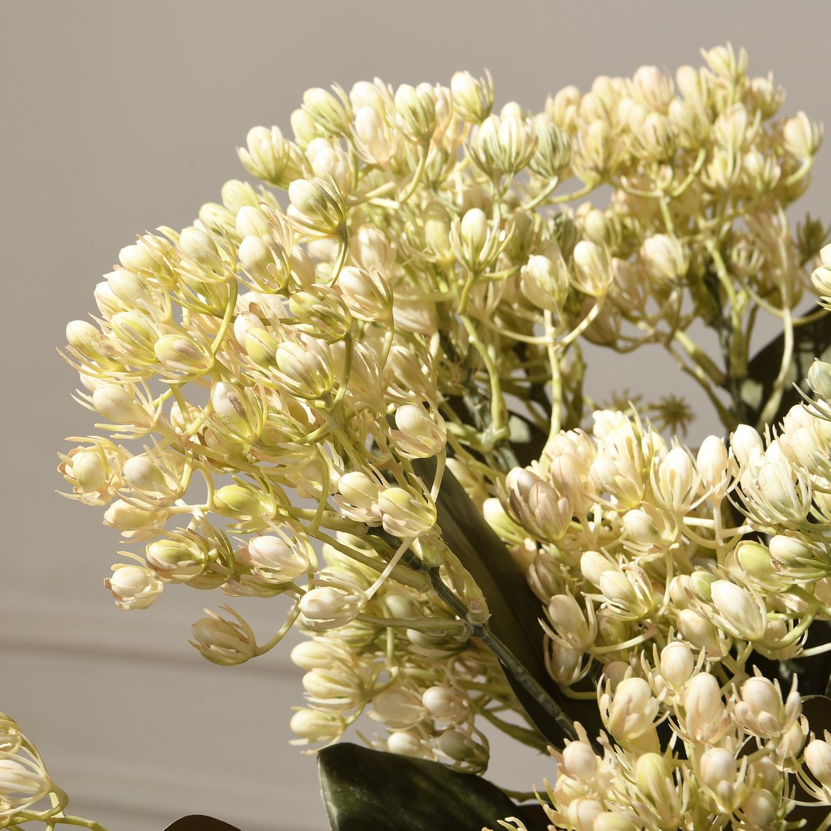 Tige de sedum artificielle H78 LES ESSENTIELS blanc, SIA