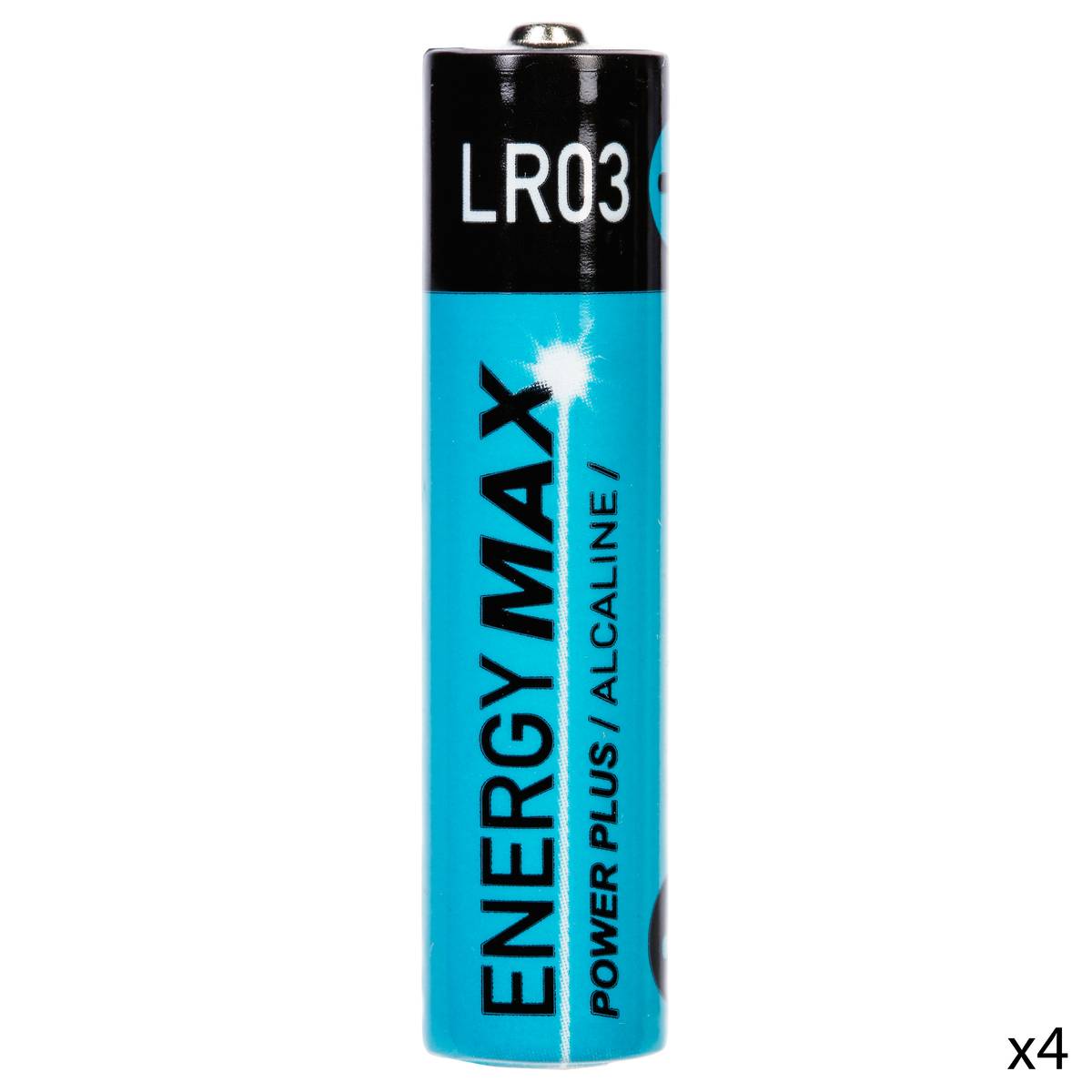 Piles power plus LR03 x4 bleu foncé, 5FIVE SIMPLY SMART