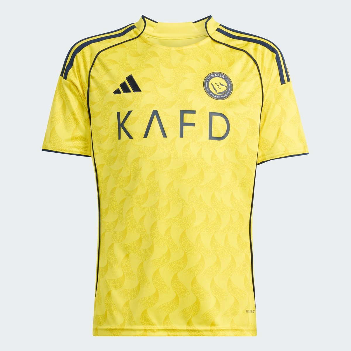 Maillot Domicile Al Nassr Fc 25/26 Maillot Domicile Al Nassr Fc 25/26 impact yellow / night indigo, adidas Performance
