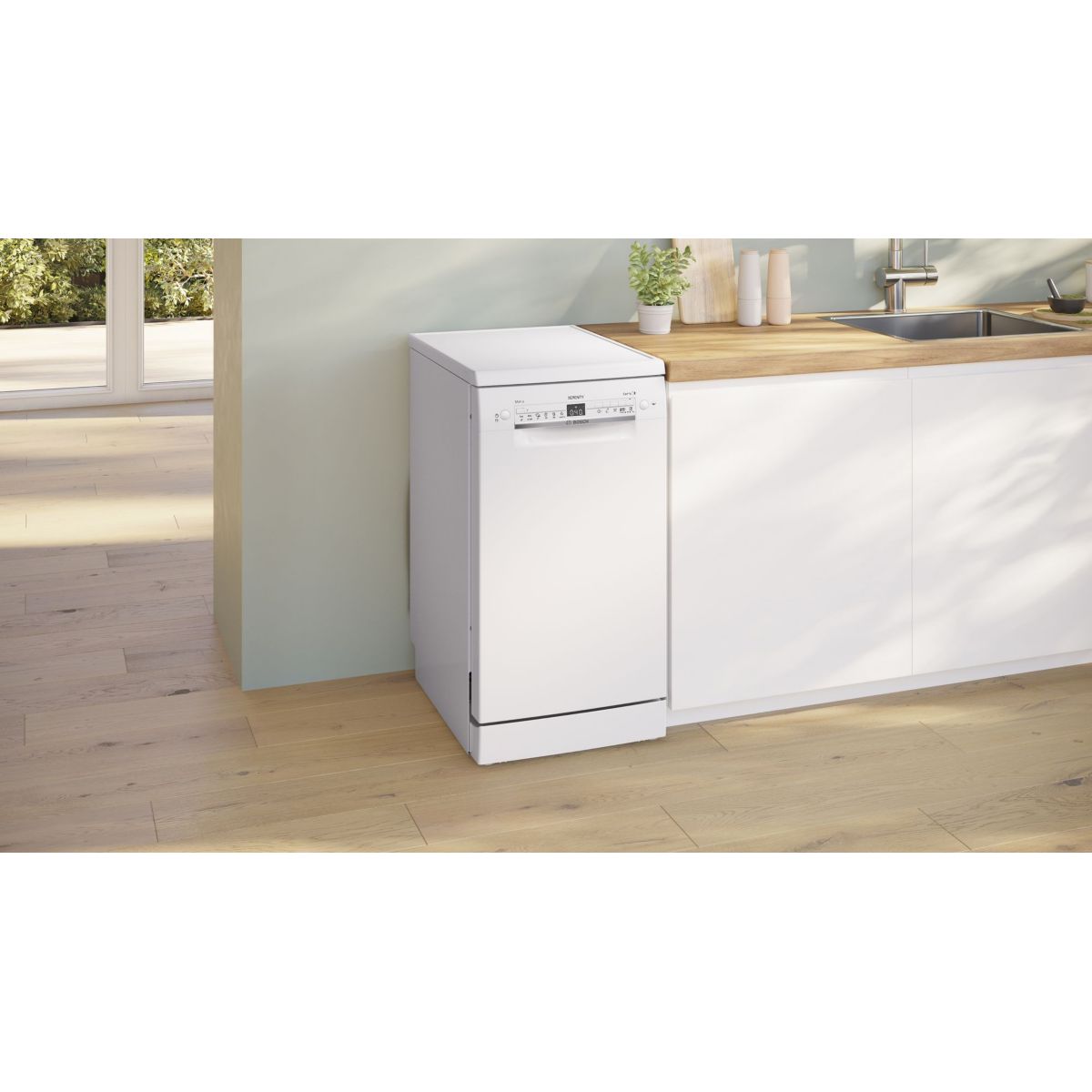Lave vaisselle 45 cm SPS2HMW03E couleur unique, BOSCH