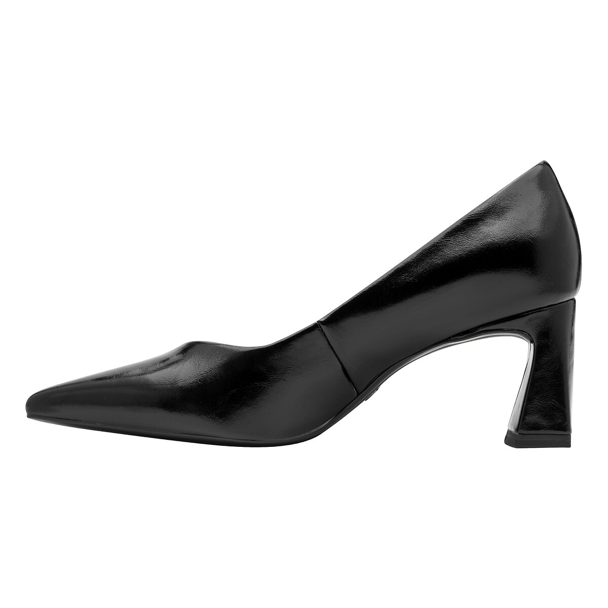 Escarpins pointus vernis noir, TAMARIS