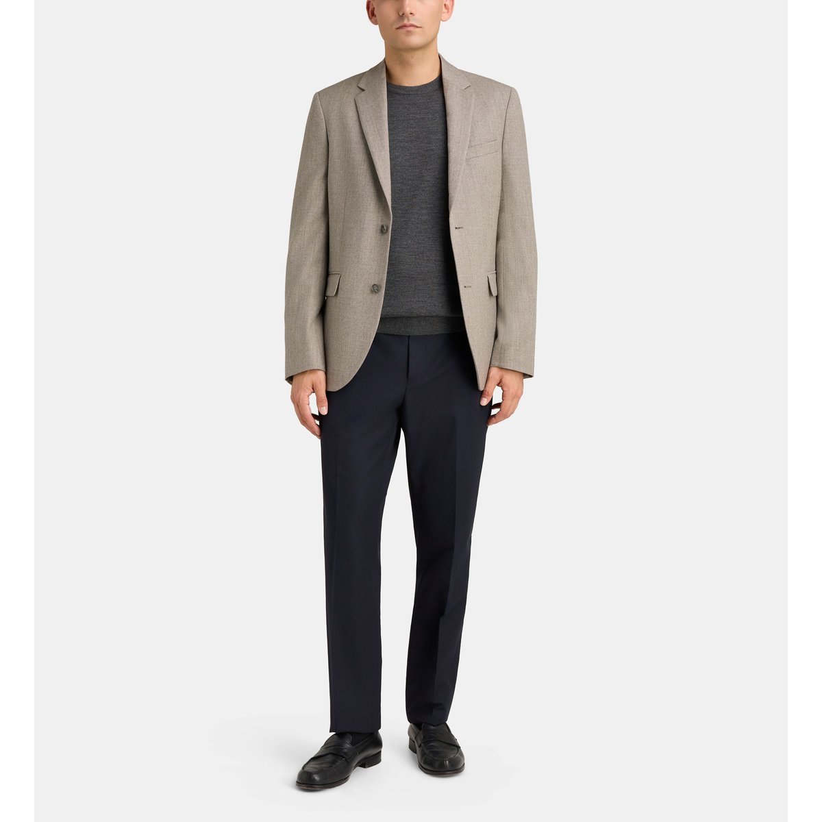 Veste de costume balli flanelle beige, COMPTOIR GL
