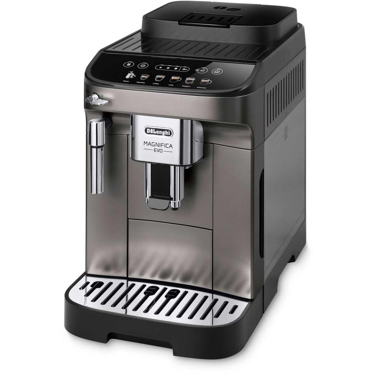 Expresso Broyeur Magnifica Evo FEB2942.TB titanium titanuim / noir, DELONGHI