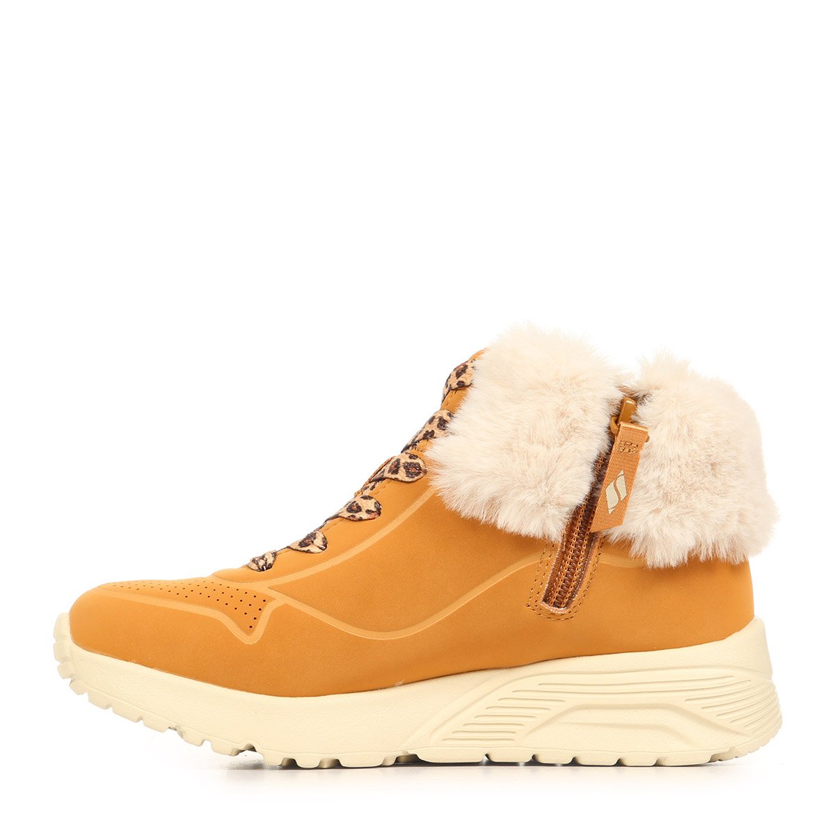 Baskets UNO LITE FUREVER FABULOUS chestnut white, SKECHERS