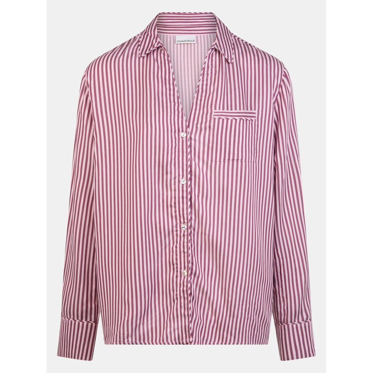 Chemise manches longues MAEL cherry stripes, CHANTELLE