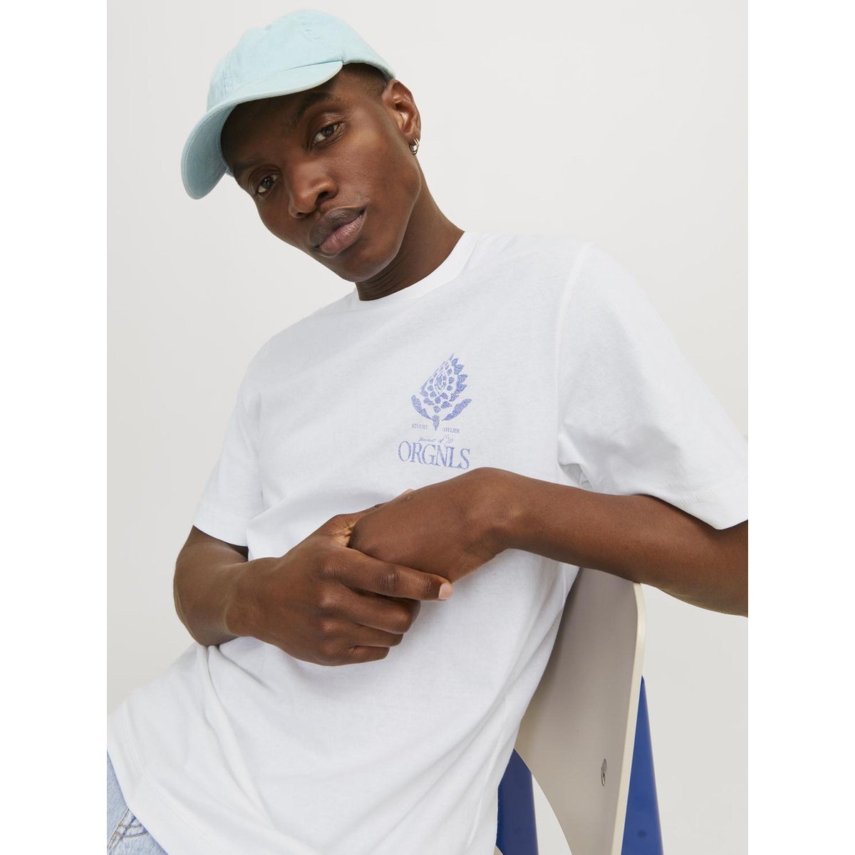 T-Shirt bright white, JACK & JONES