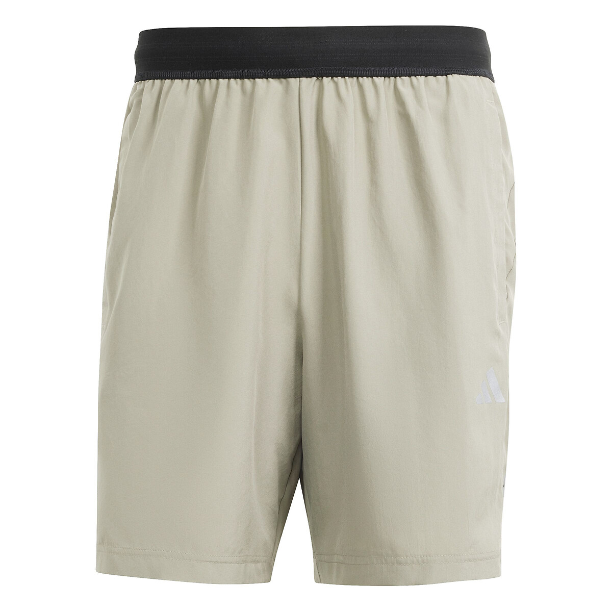 Short de training gym beige, adidas Performance