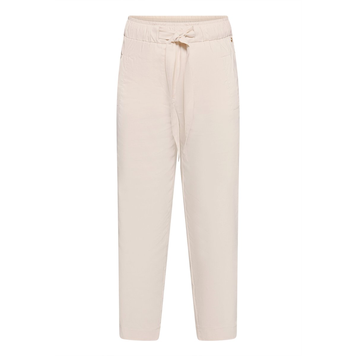 Pantalon casual à taille élastique gris, BETTY & CO