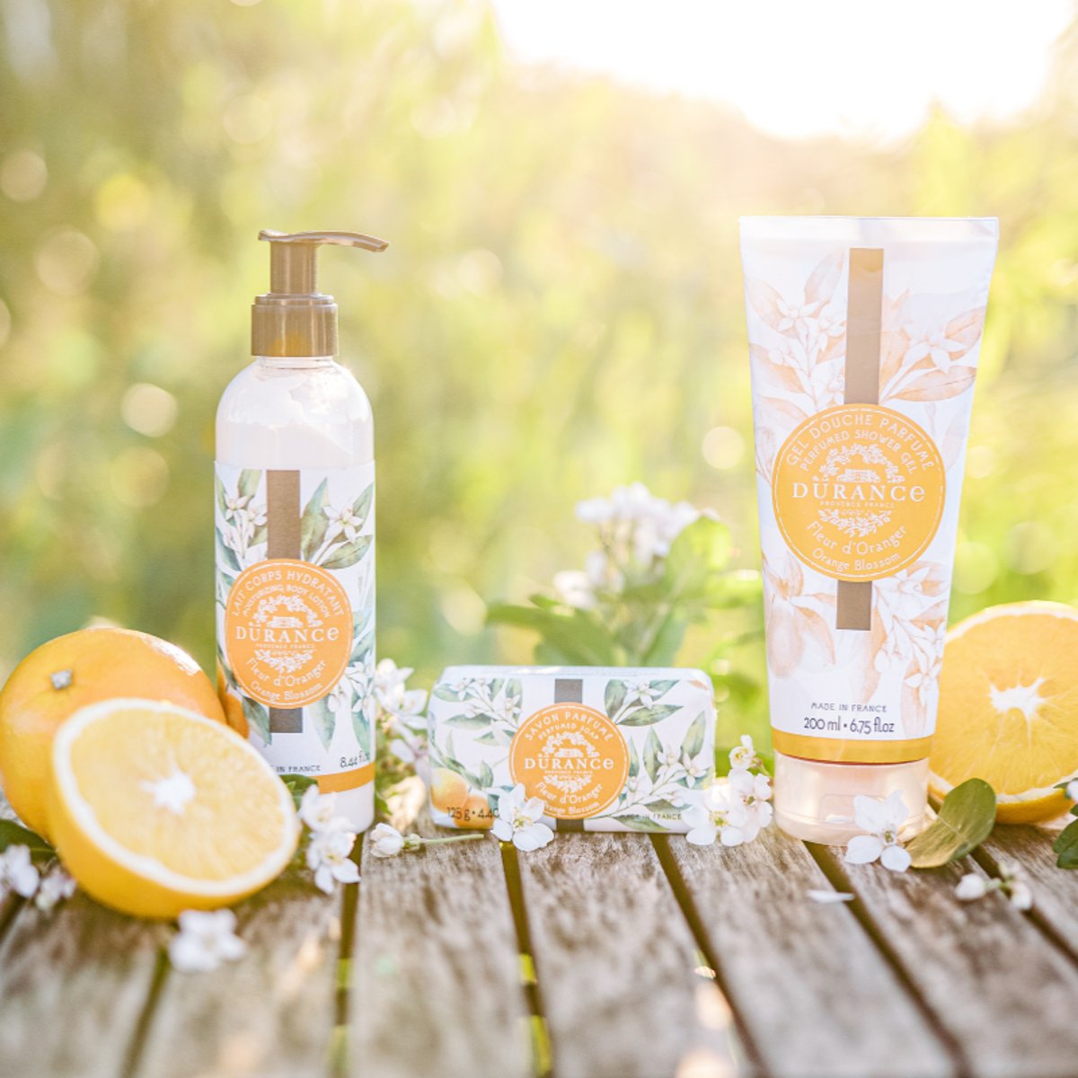 Gel douche FLEUR D'ORANGER couleur unique, DURANCE