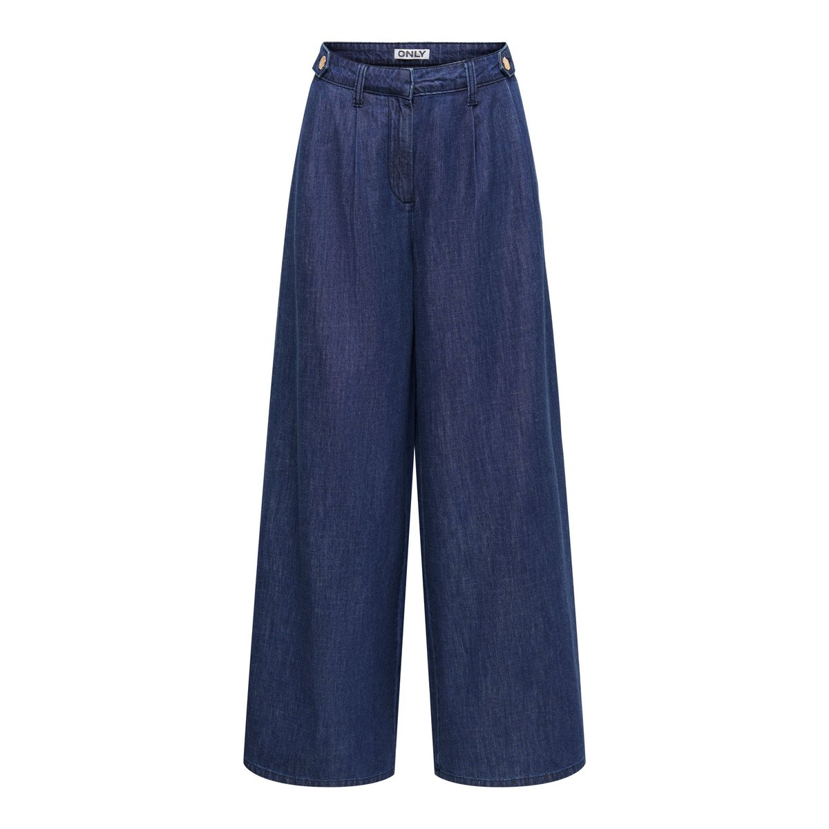Jean À Jambe Large dark blue denim, ONLY