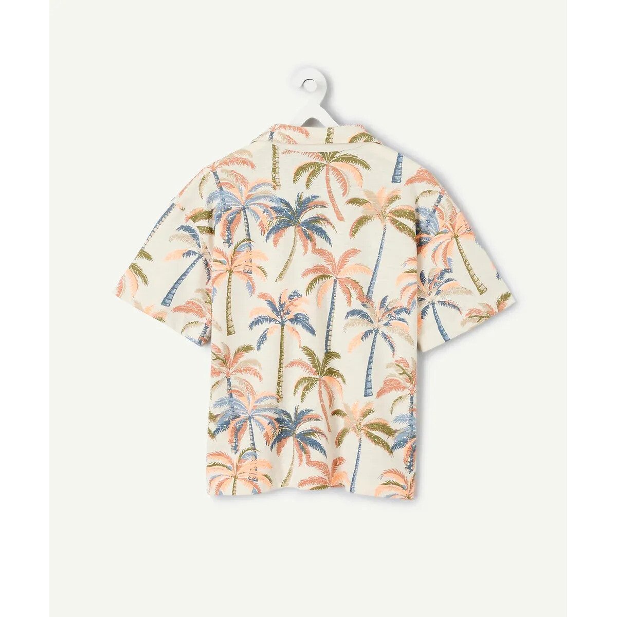 Kurzärmelige Bluse mit Paisleymuster ecru, bedruckt, TAPE A L'OEIL