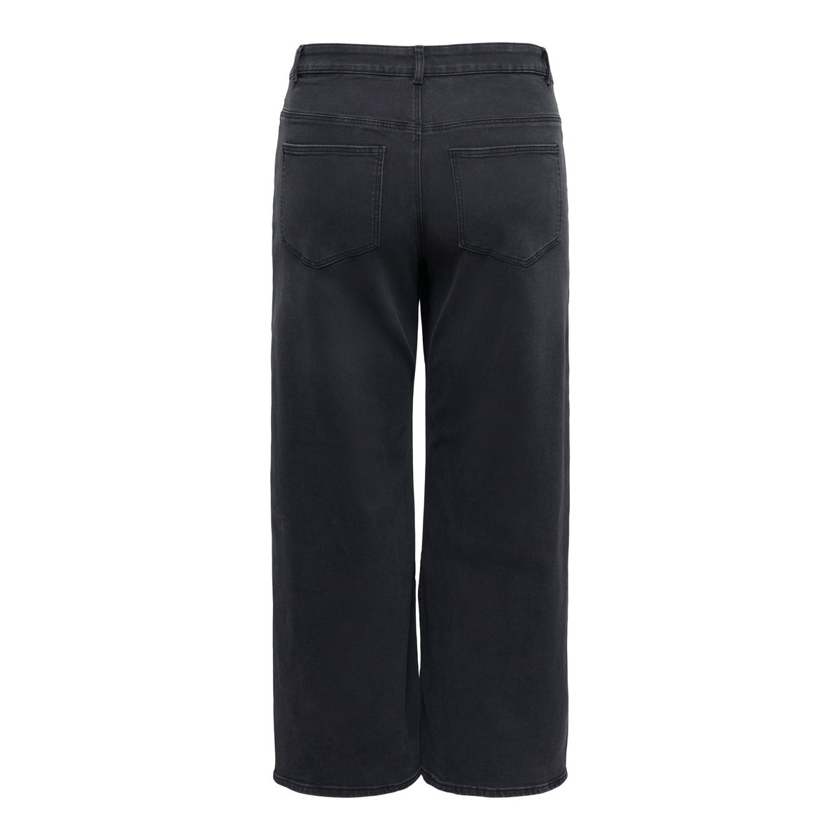 Jean À Jambe Large washed black, ONLY CARMAKOMA