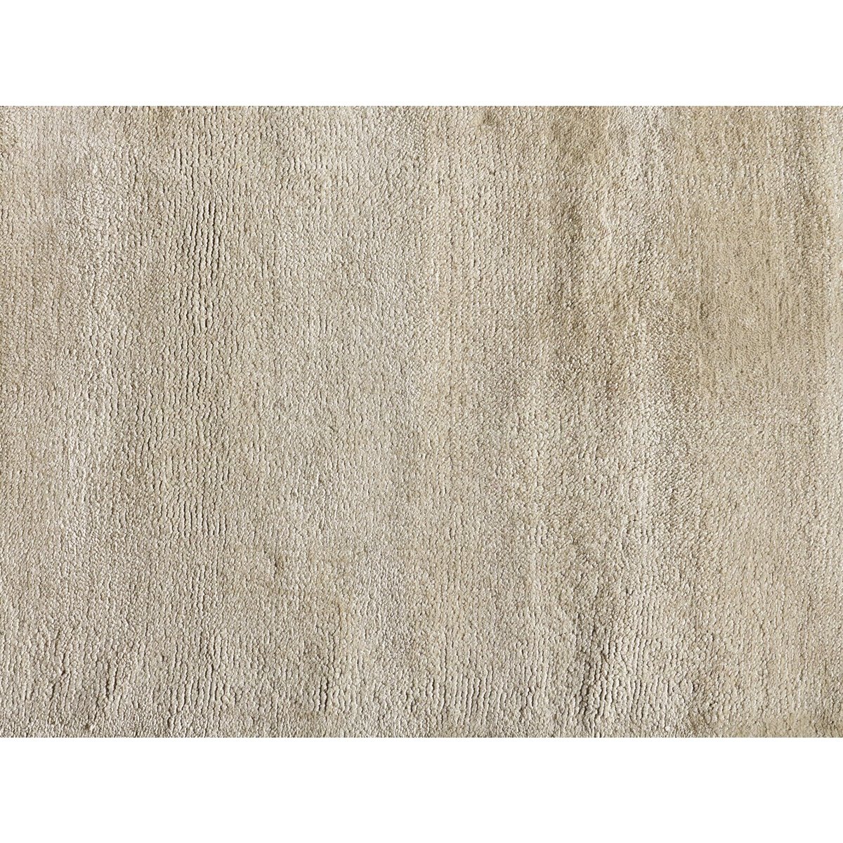 Tapis en viscose fait main, ERASED beige, RECOLLECTION