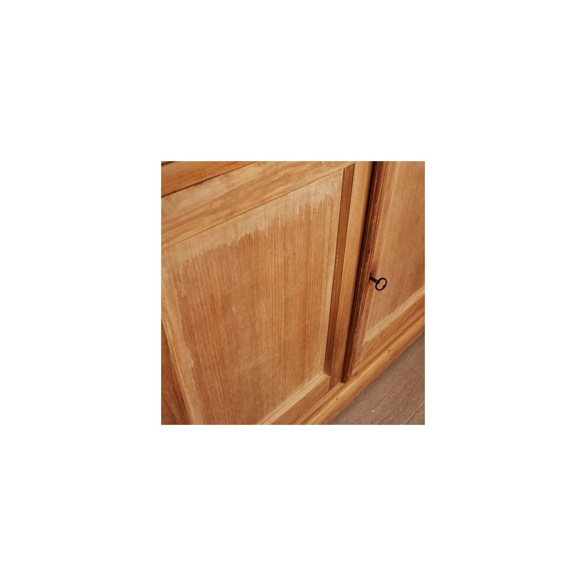 Vaisselier en bois de teck 150 cm  BOSTON naturel, BERAH GETAH