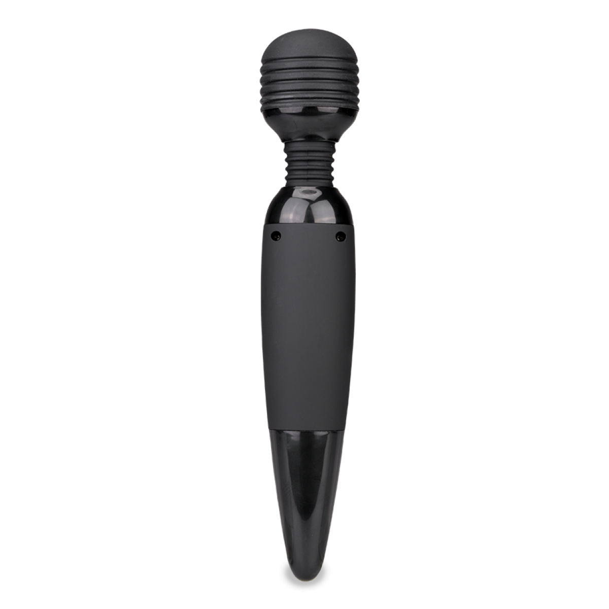 Vibromasseur puissant Fantasy Wand black 2 embouts noir, LOVE AND VIBES