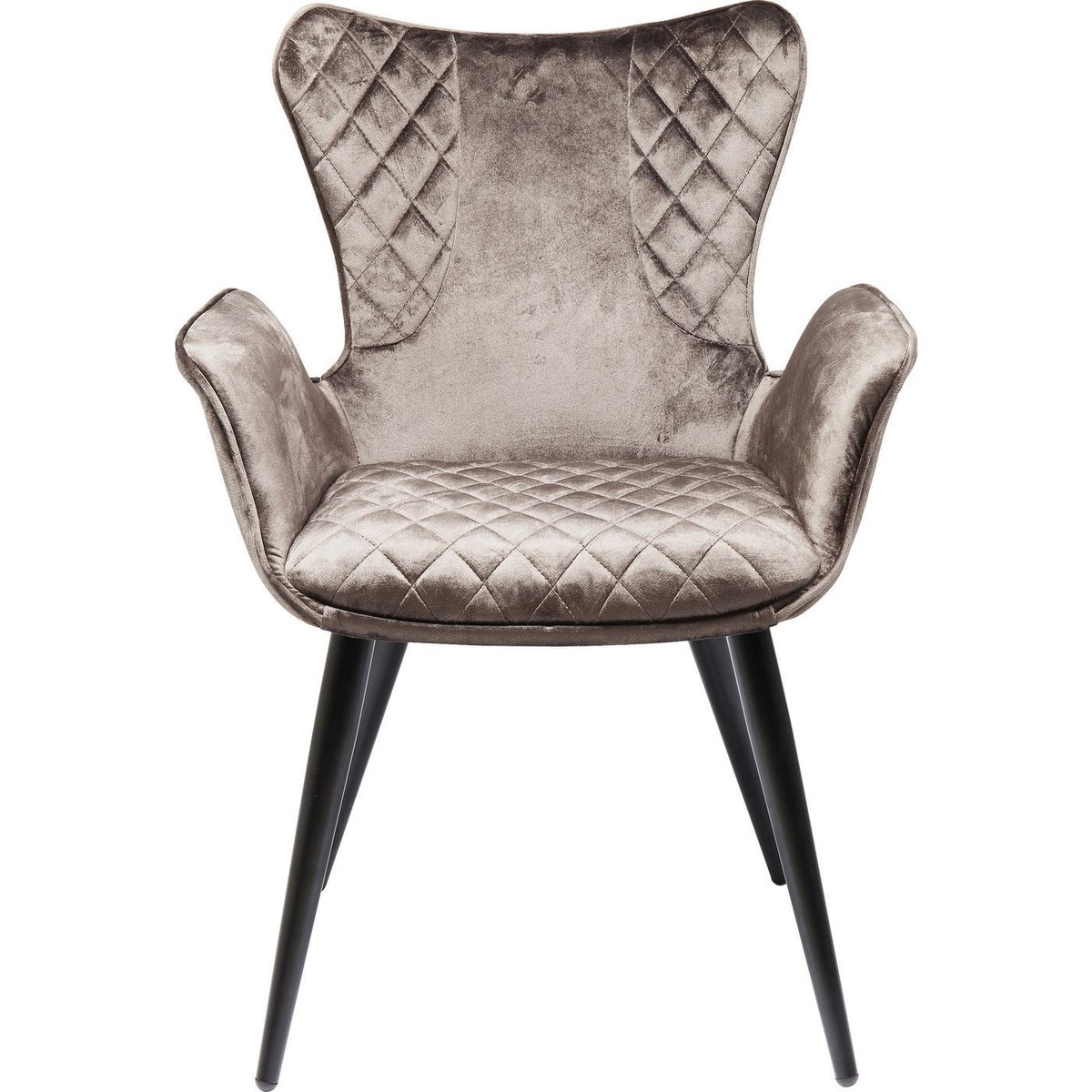 Chaise avec accoudoirs, DREAM marron, KARE DESIGN