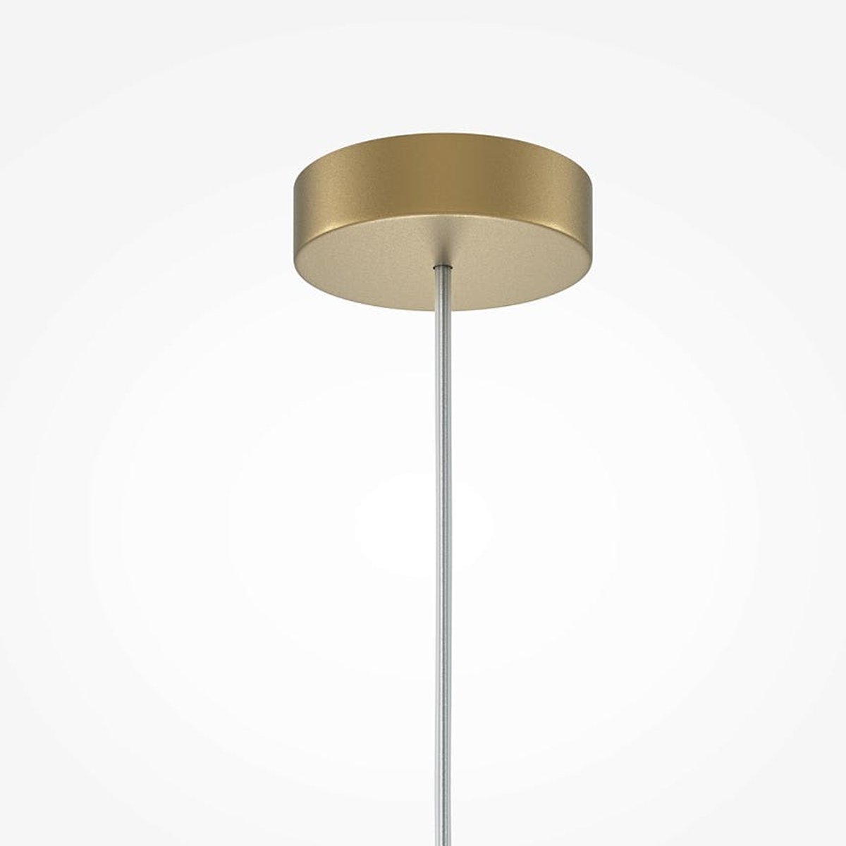 Suspension design métal et marbre ENID doré, PIER IMPORT