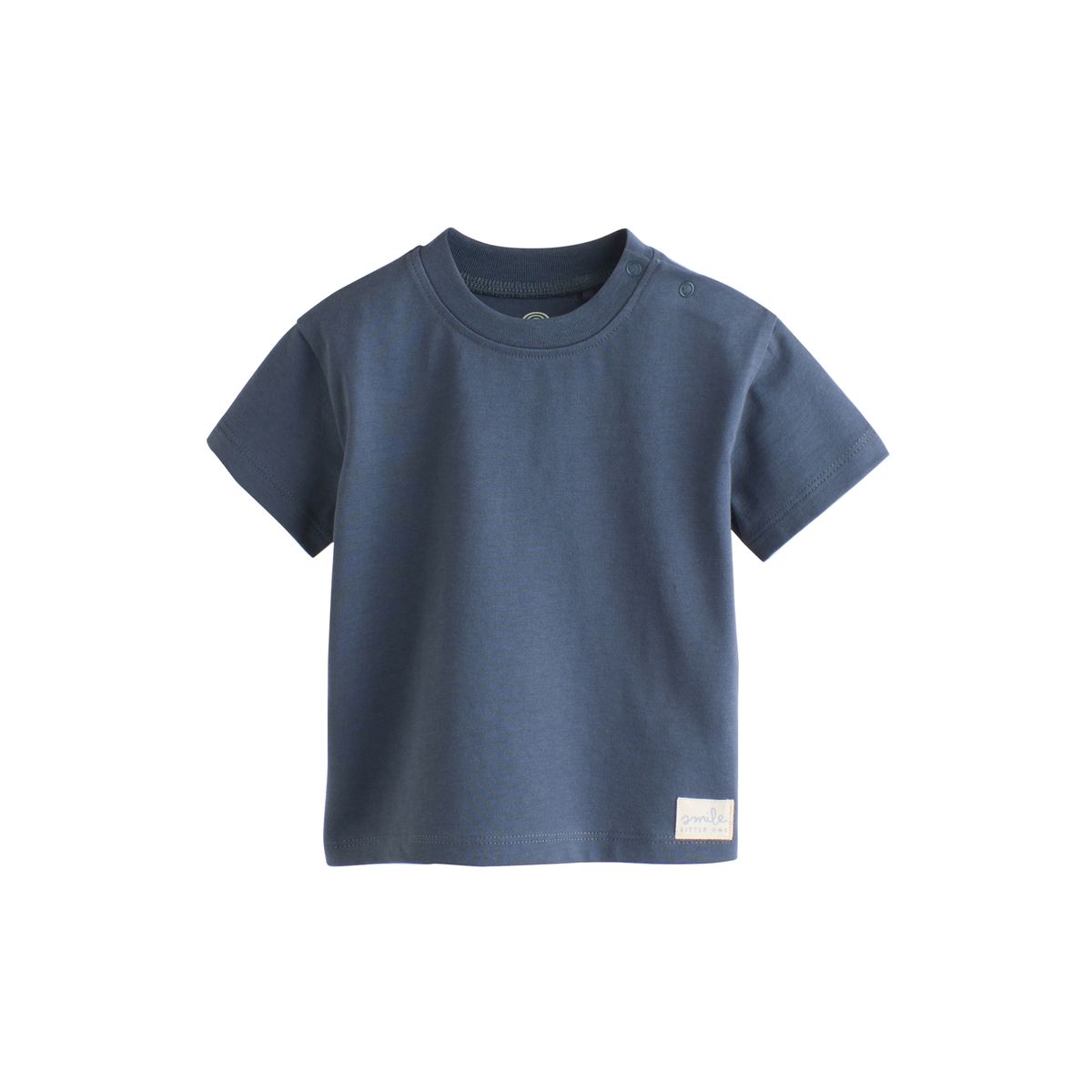 T-shirt bébé à manches courtes, lot de 4 bleu minéral/vert, NEXT