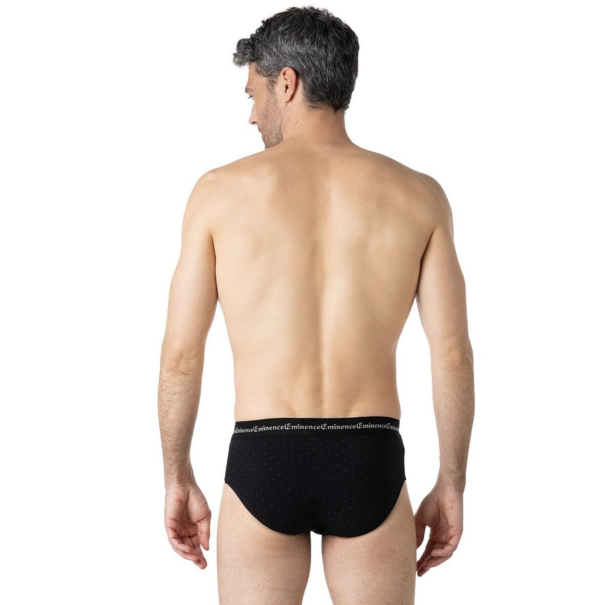Lot de 3 slips homme Business Print Eminence imprimé + bordeaux, EMINENCE