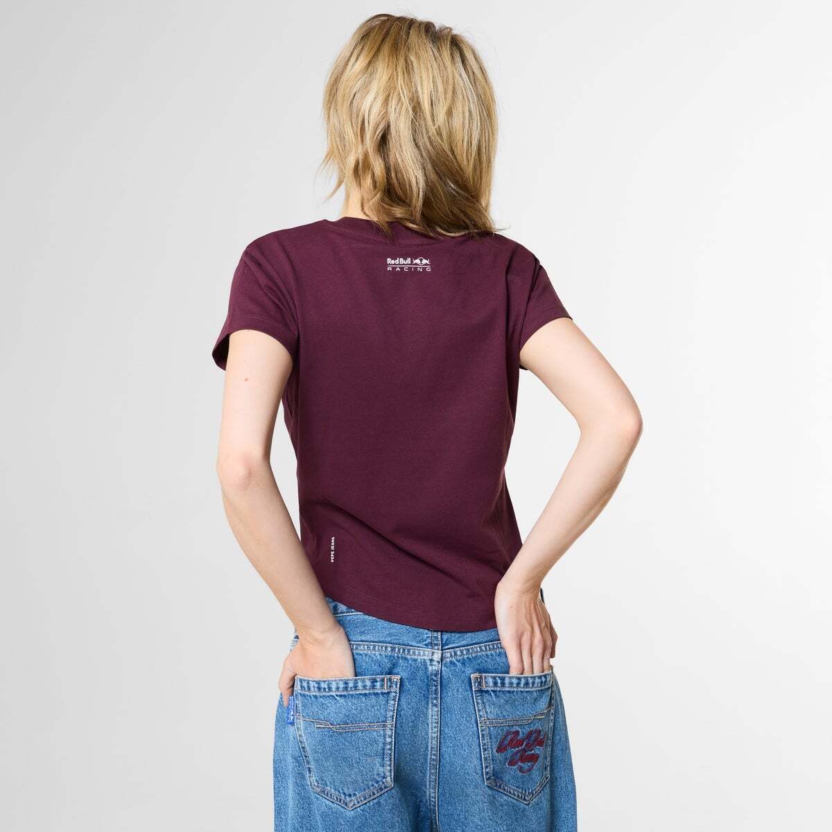 Red Bull Racing T-Shirt Avec Imprimé Graphique rouge bourgogne, PEPE JEANS