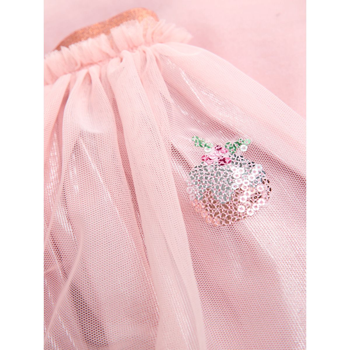 Ensemble jupe et haut manches courtes noël rose, NEXT