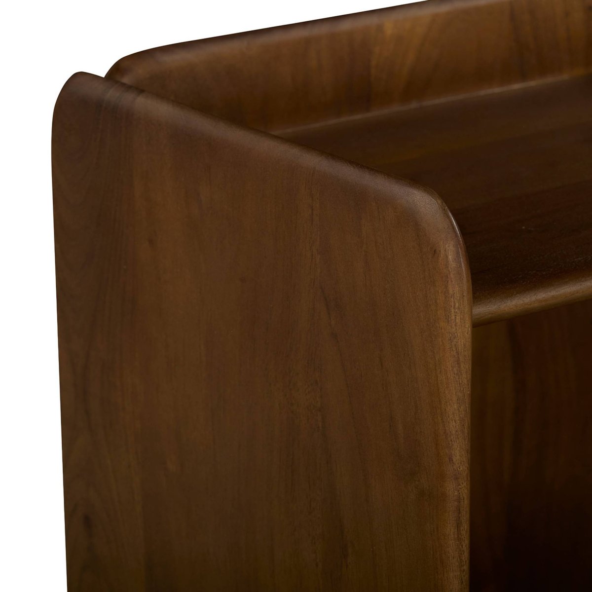 Table de chevet exotique bois d'acacia 2 niveaux (lot de 2) TARA naturel, SWEEEK
