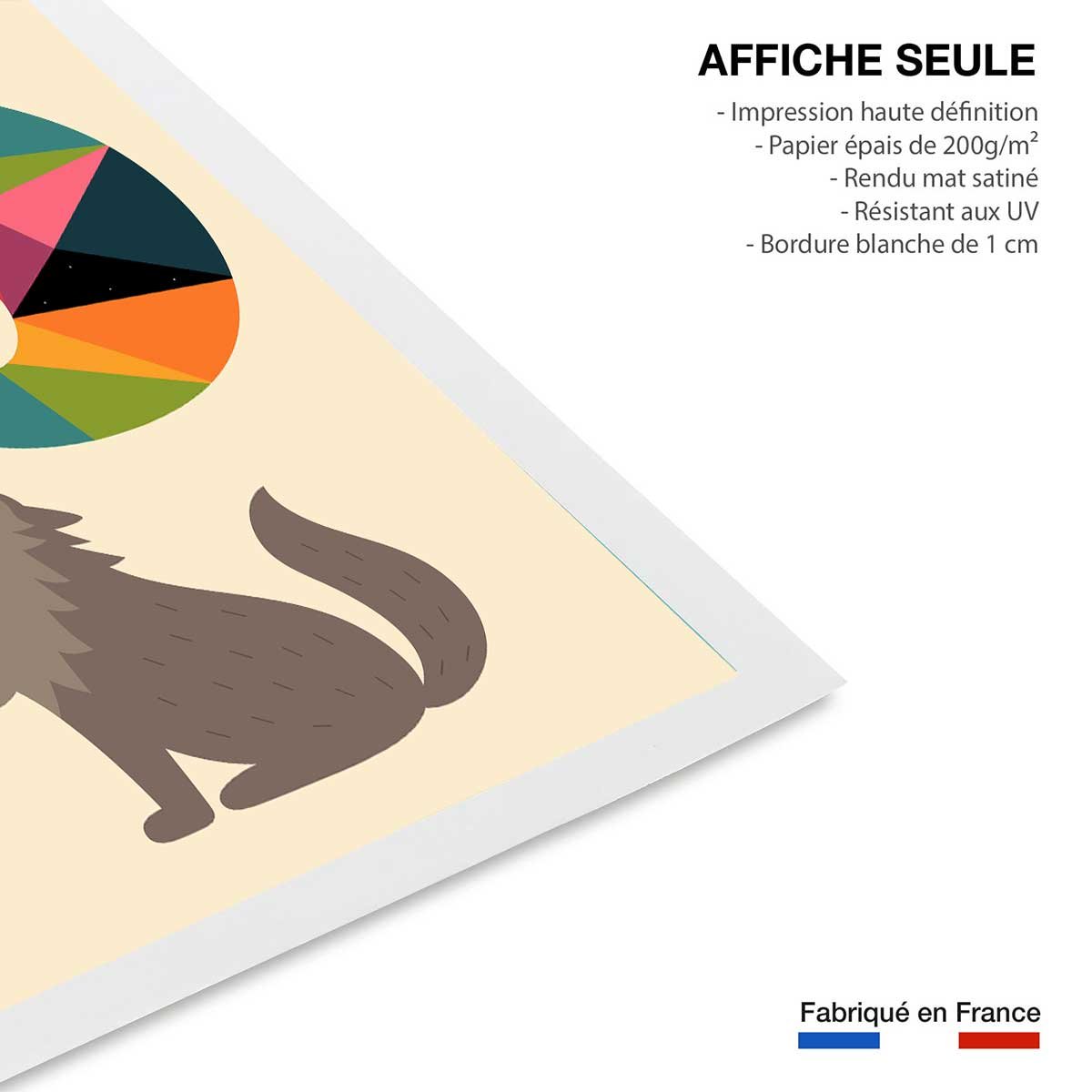 Affiche woo your dream affiche seule, HEXOA
