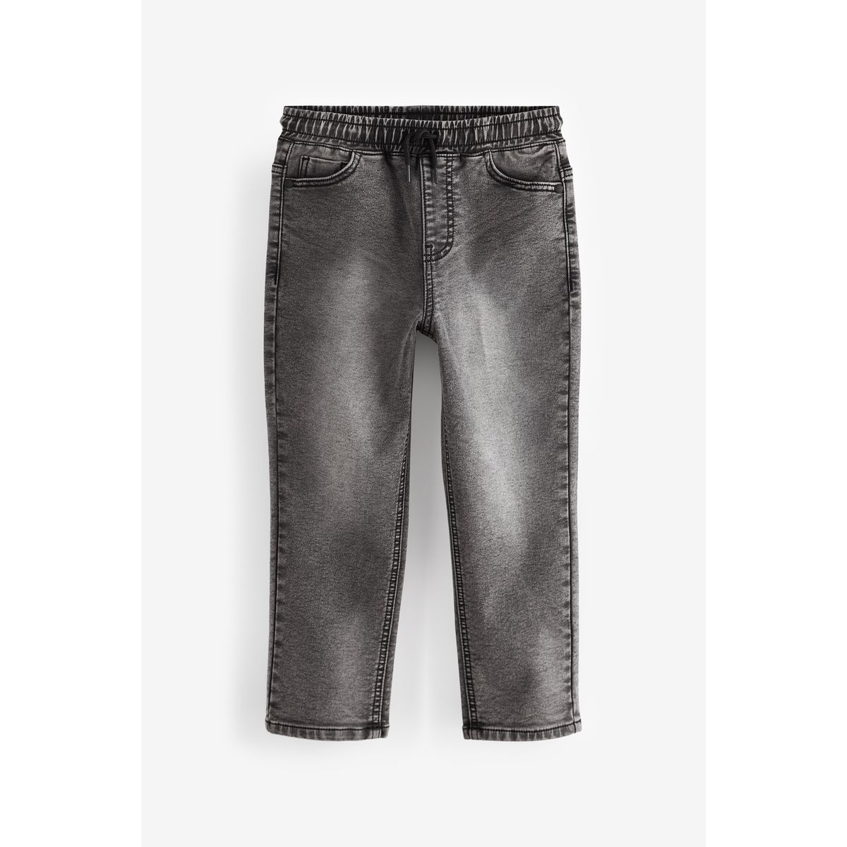 Jean stretch à taille élastique gris, NEXT