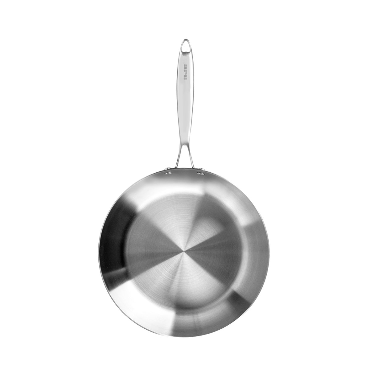 Poêle profonde Triply Natural 24 cm argent / métallique, IBILI
