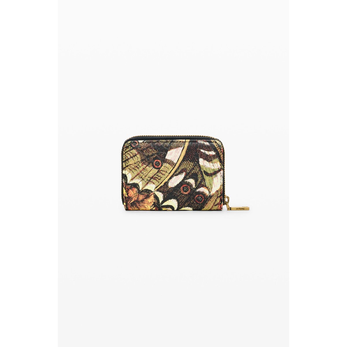 porte-monnaie imprimé m c lacroix marron, DESIGUAL
