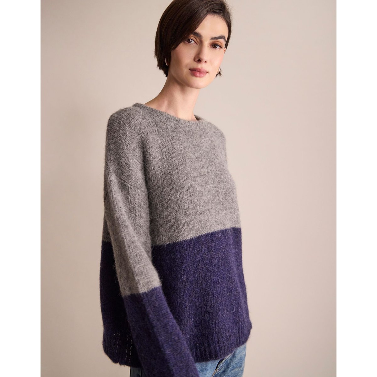 Pull Dana gris, INES DE LA FRESSANGE PARIS