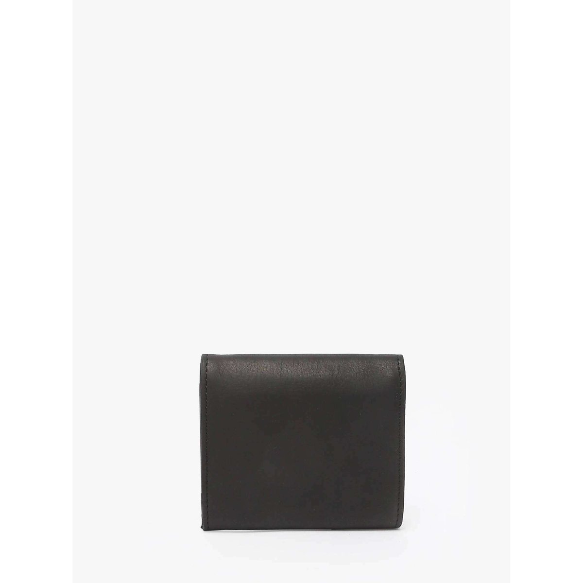 Porte-monnaie Oil cuir noir, ETRIER