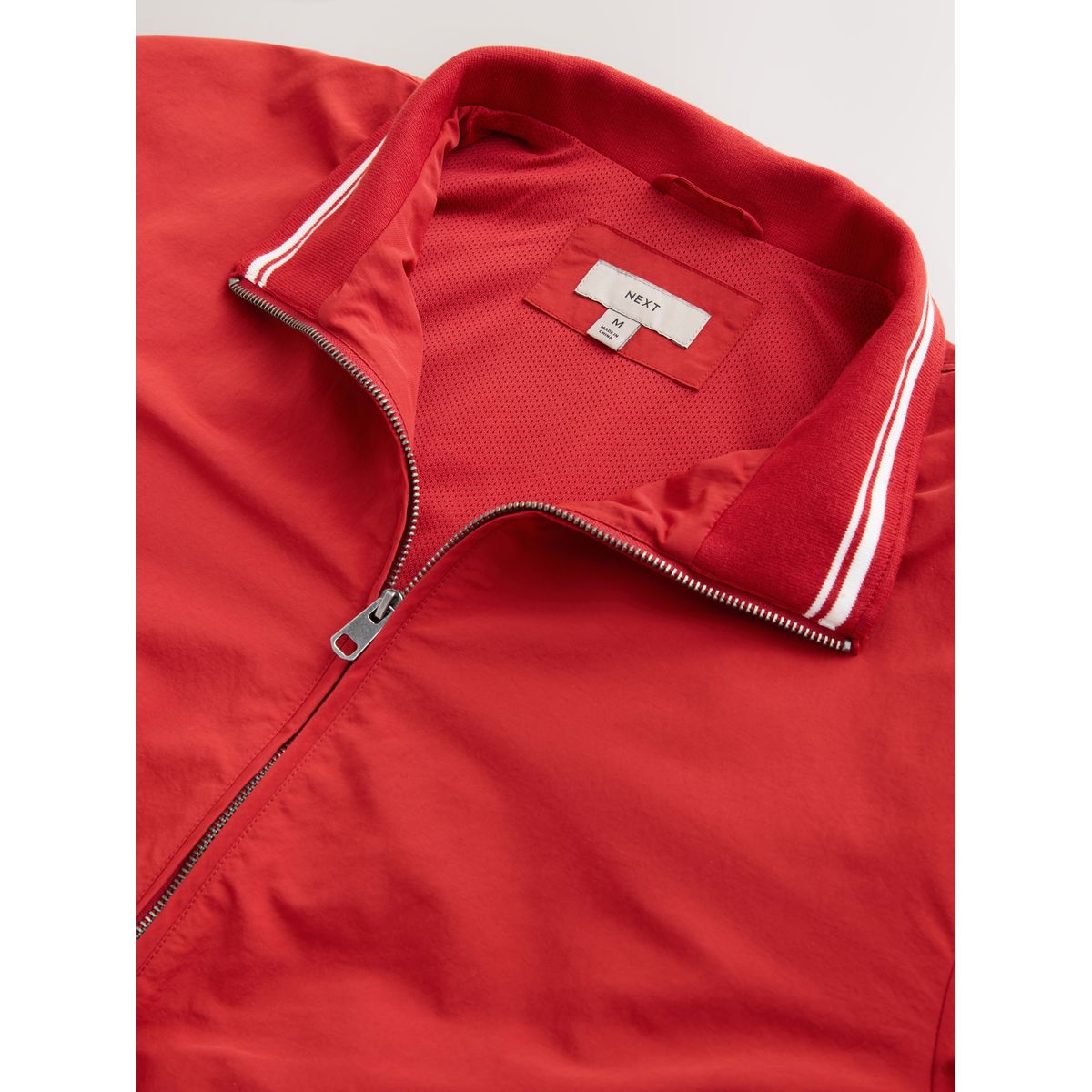 Veste zippée à col montant rouge, NEXT