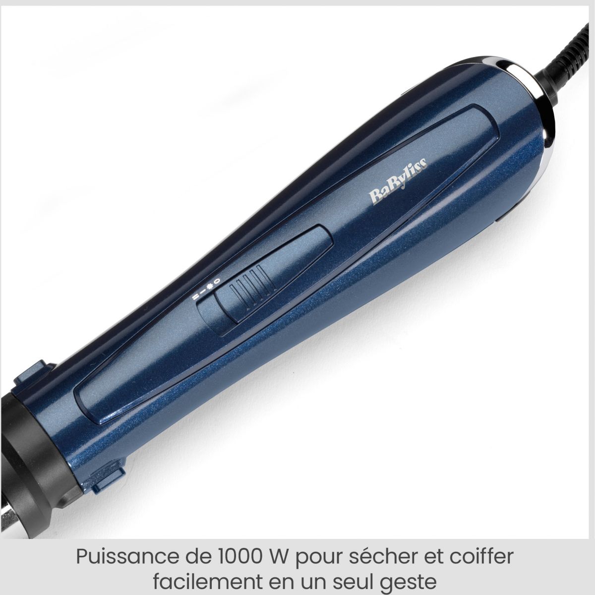 Brosse soufflante AS918PE Sapphire couleur unique, BABYLISS