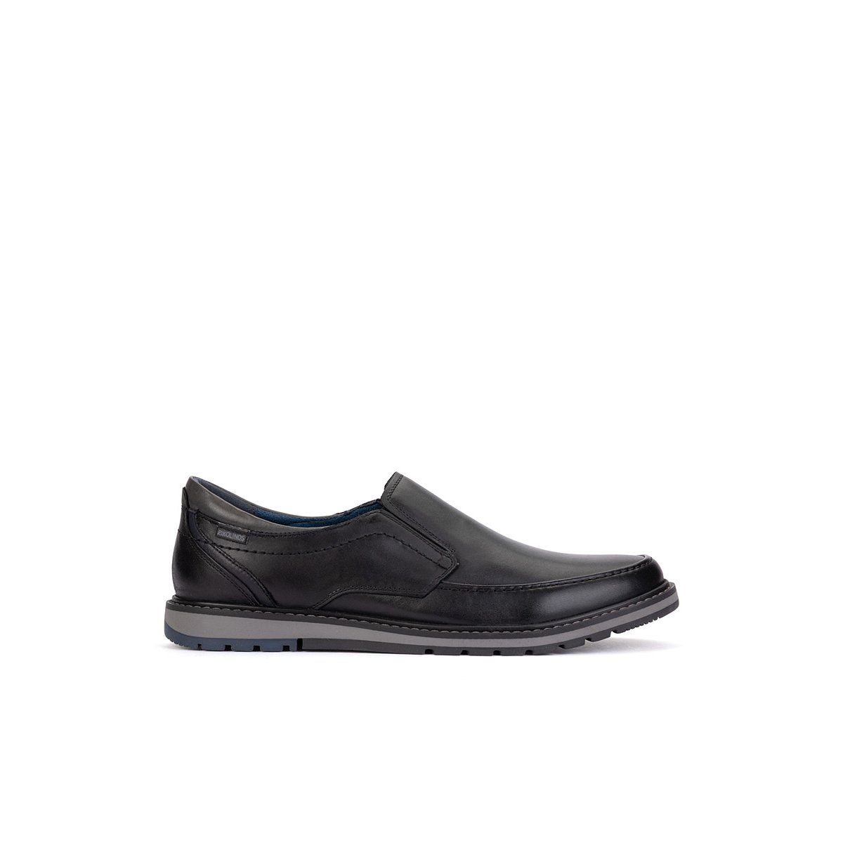 Mocassins cuir Berna black, PIKOLINOS