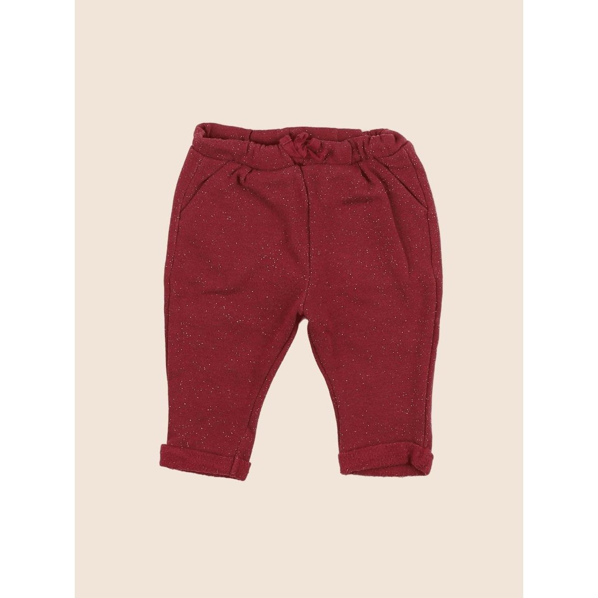 Pantalon - Très bon état rouge, VERTBAUDET