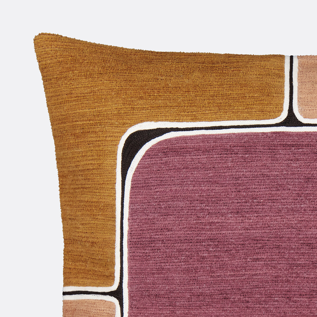 Housse de coussin 45x45cm coton, Biaco multicolore, LA REDOUTE INTERIEURS