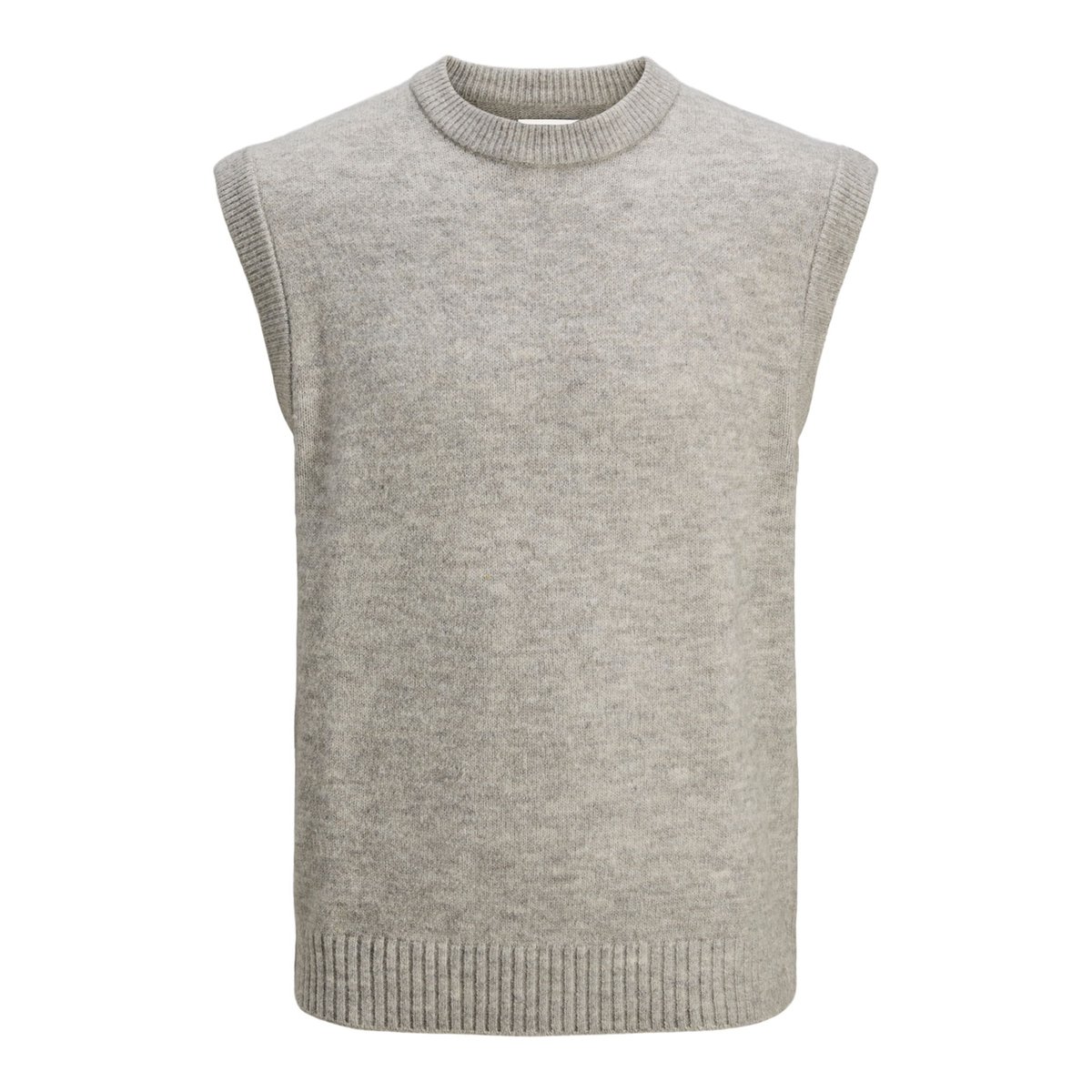 Gilet grise - light grey melange, JACK & JONES