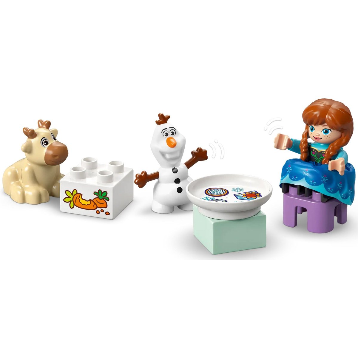 LEGO DUPLO - La Fête d'Anna et Elsa au Château de Glace - 10455 couleur unique, LEGO