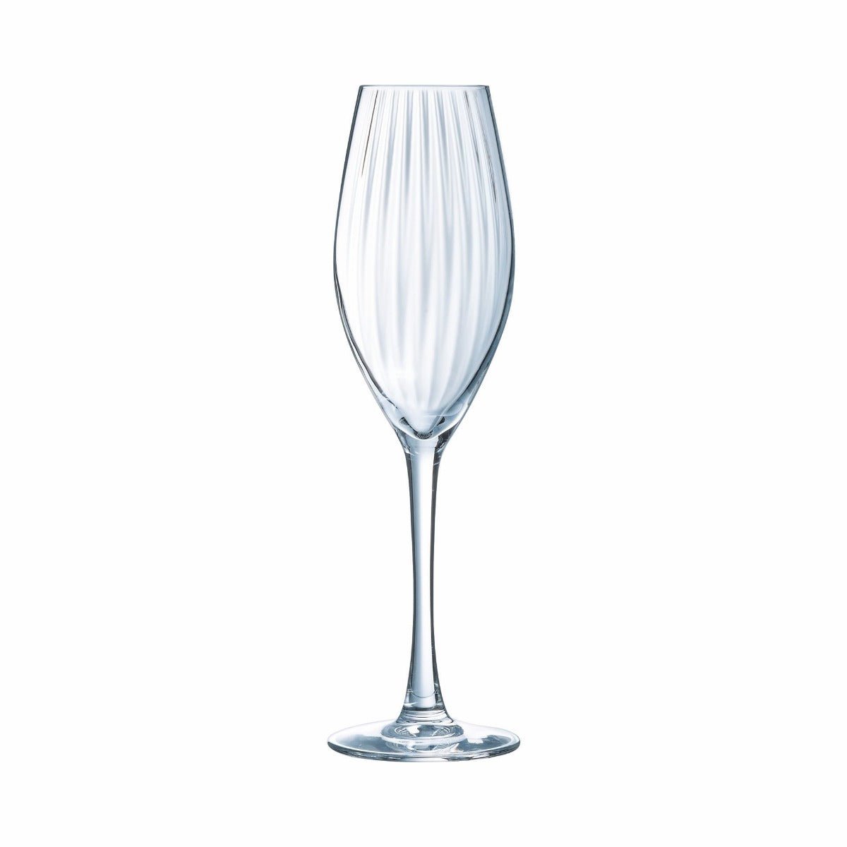 4 flûtes à champagne 20 cl -SERENA LINES transparent, LUMINARC