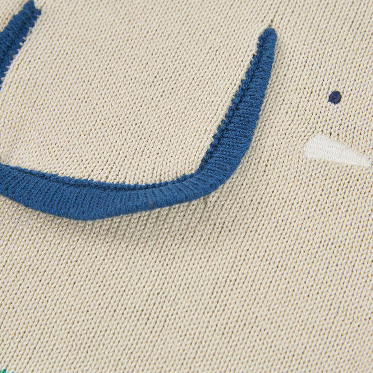 Pull bébé garçon imprimé éléphant vert, BOBOLI