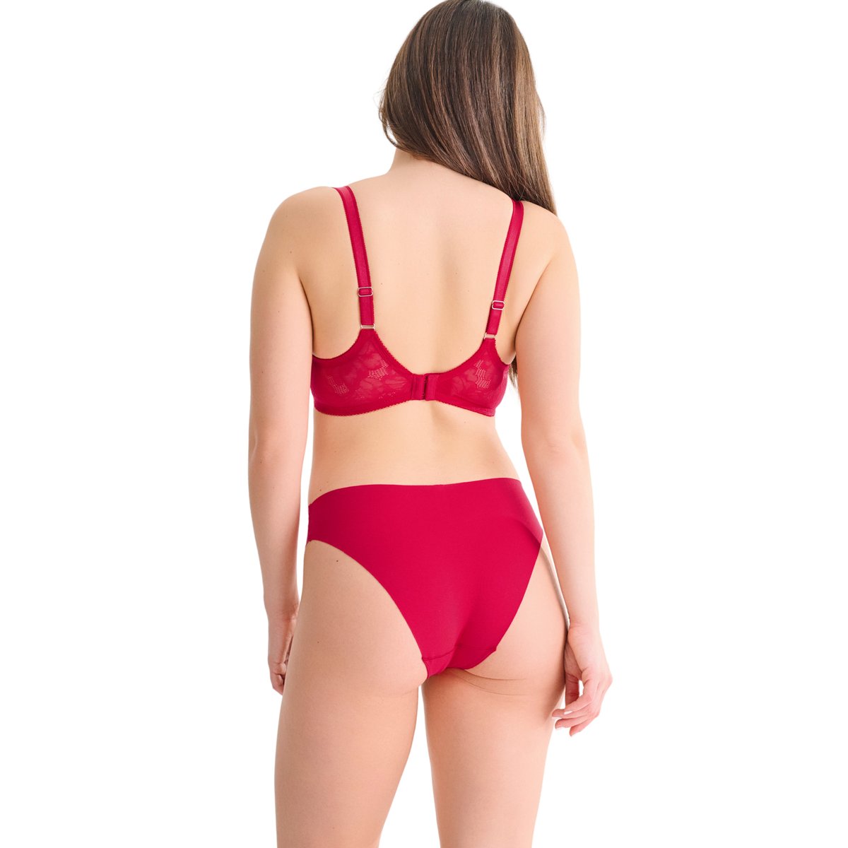 Culotte coupe nette EVERYDAY rouge, LISCA