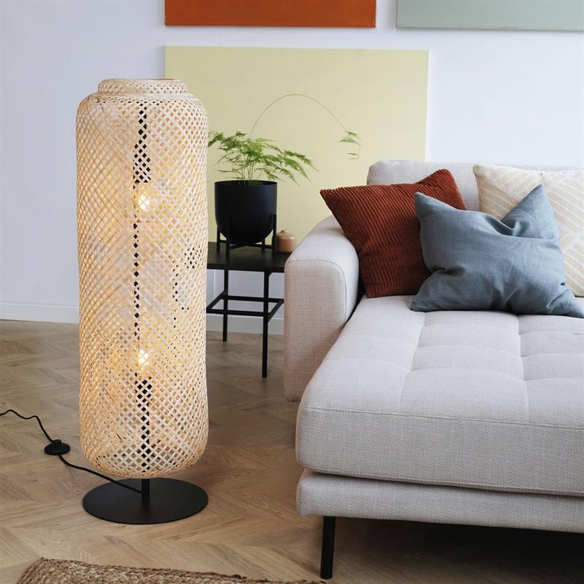Lampadaire BOOM beige, DYBERG LARSEN