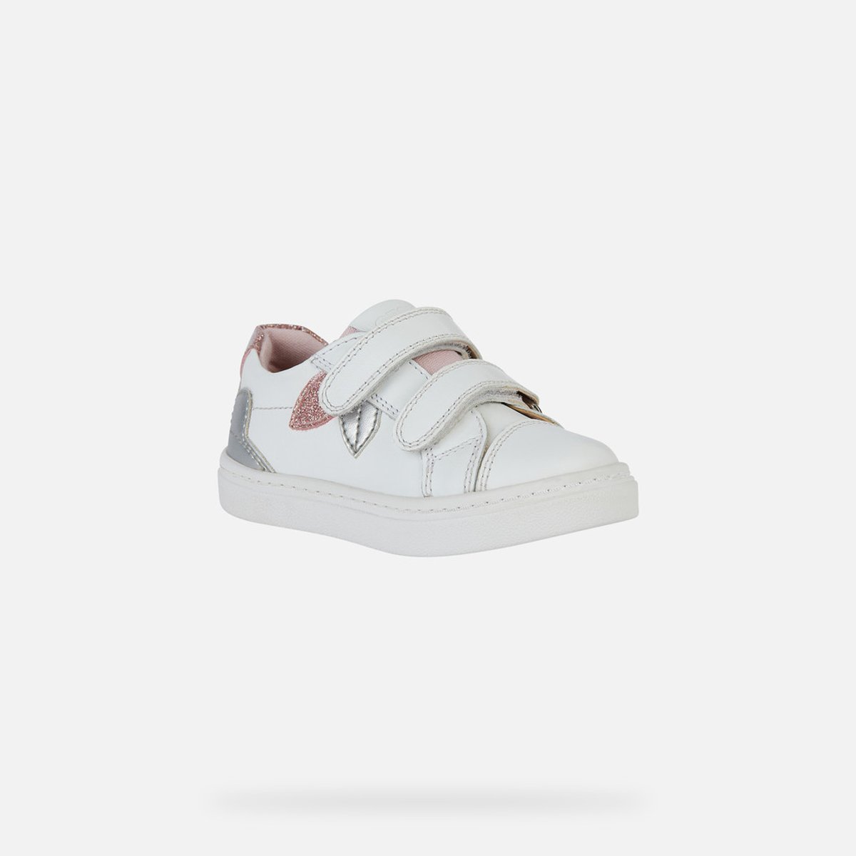 Baskets B NASHIK blanc/argent, GEOX
